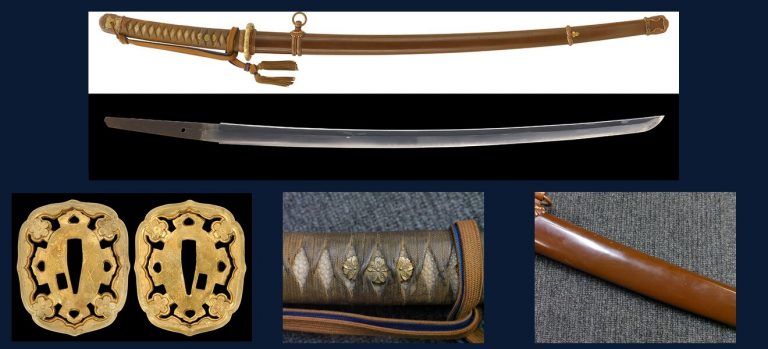 美濃守藤原壽命（陸軍士官九八式軍刀拵入り）